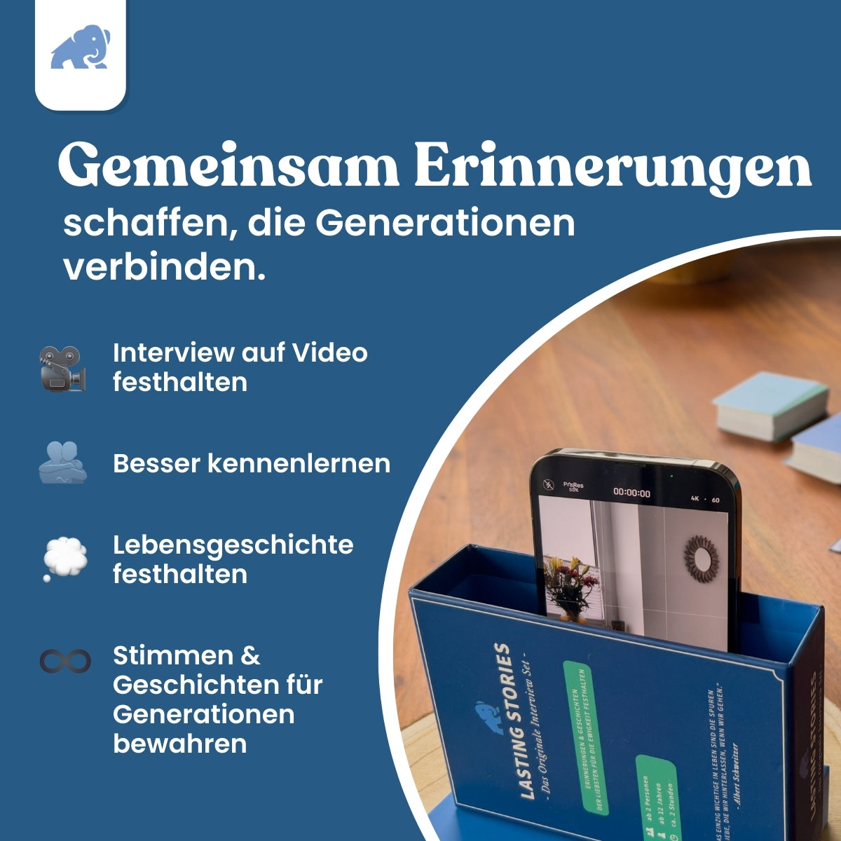 Lebensgeschichte Interview Set